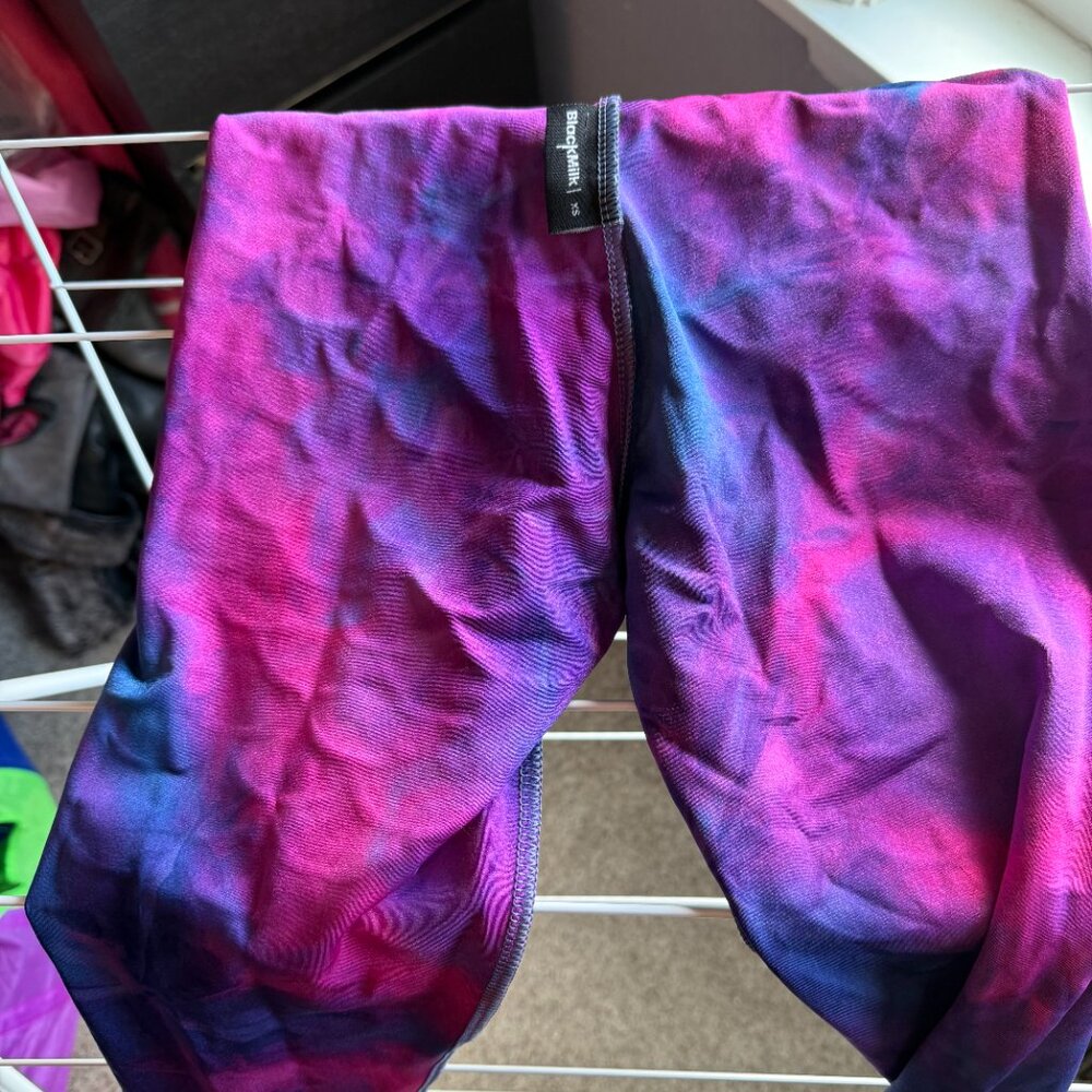 Mermaid Tie dye Leggings Blackmilk - Picture 3 of 3